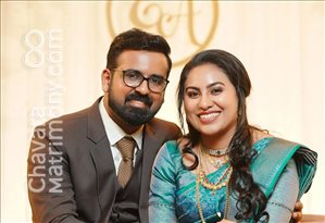 Wedding Photos of Ebin Saj and Amisha Mathew